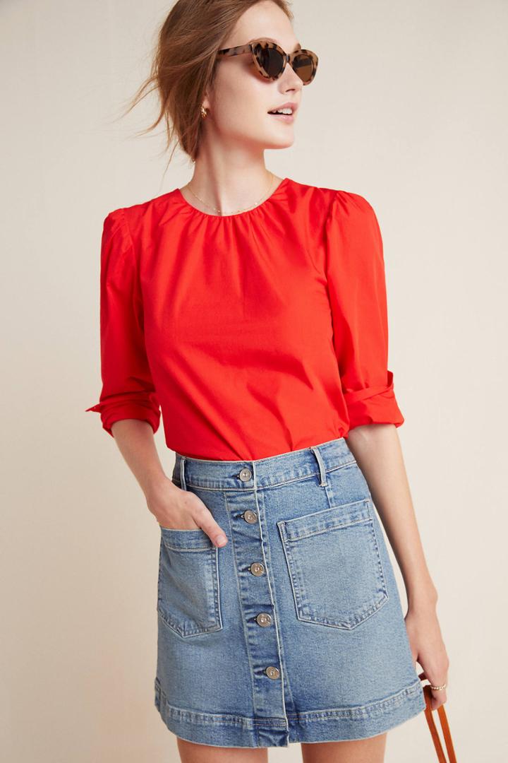 3x1 Rose Mini Skirt