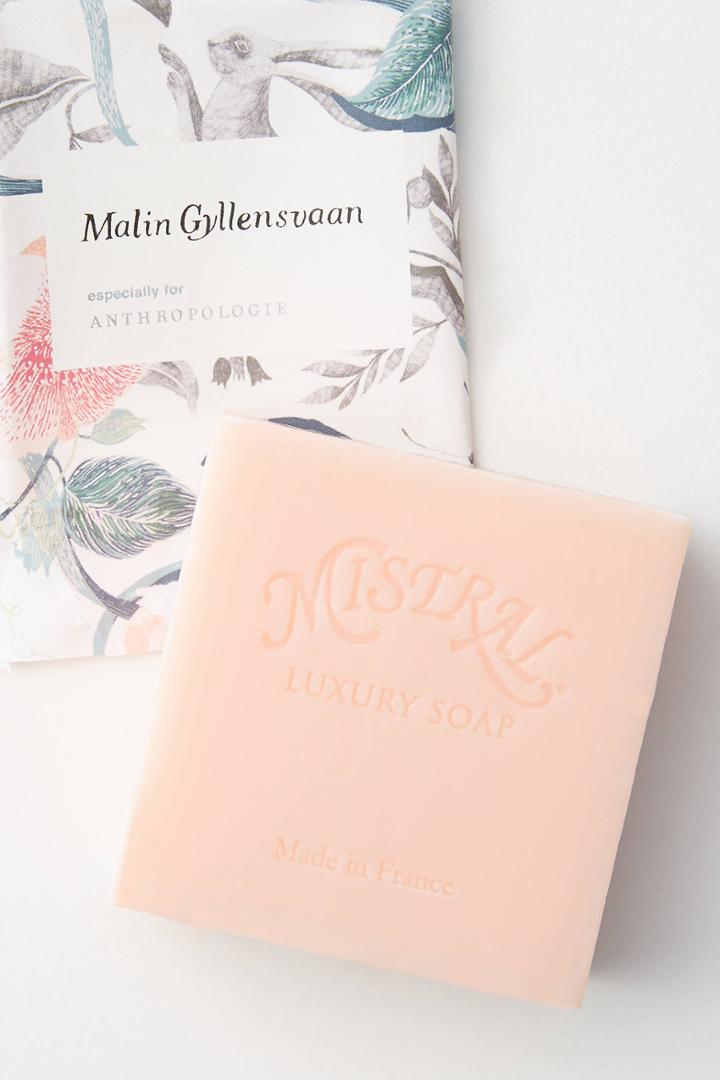 Malin Gyllensvaan Lychee Rose Bar Soap