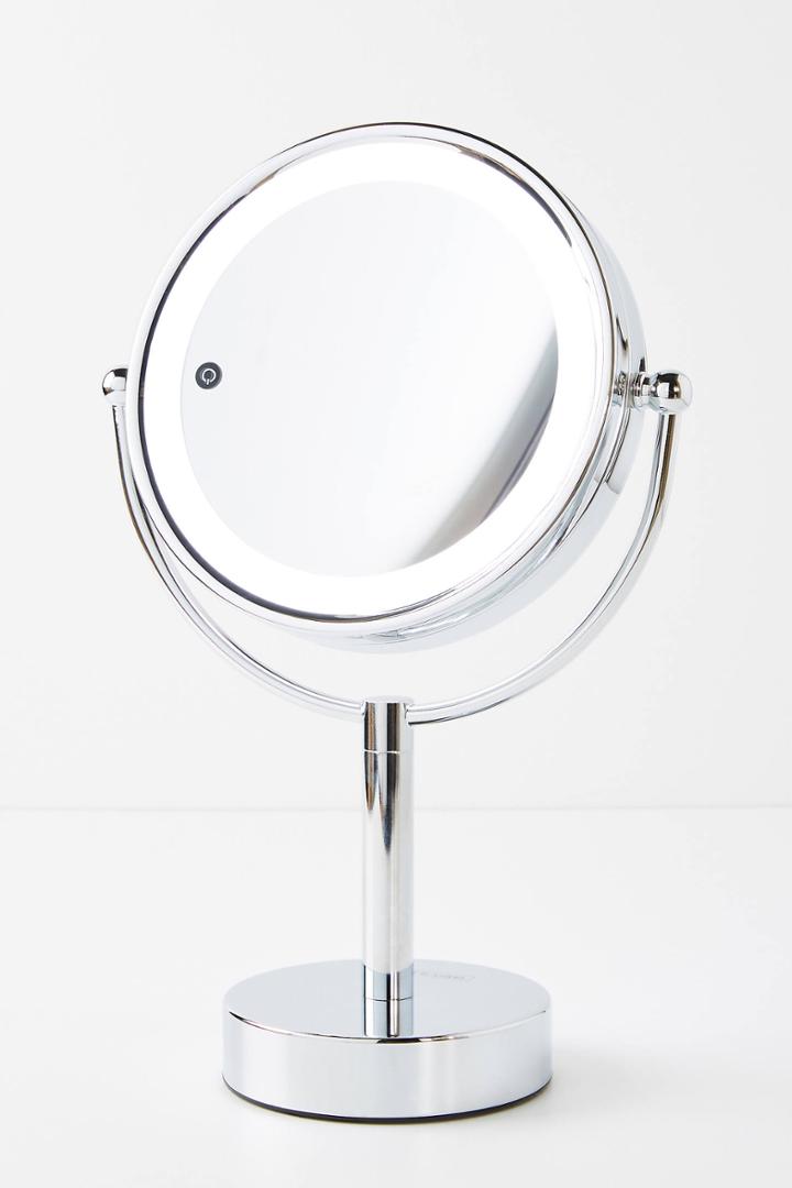 Vanity Planet Gleam Dual-sided Magnifying Mirror
