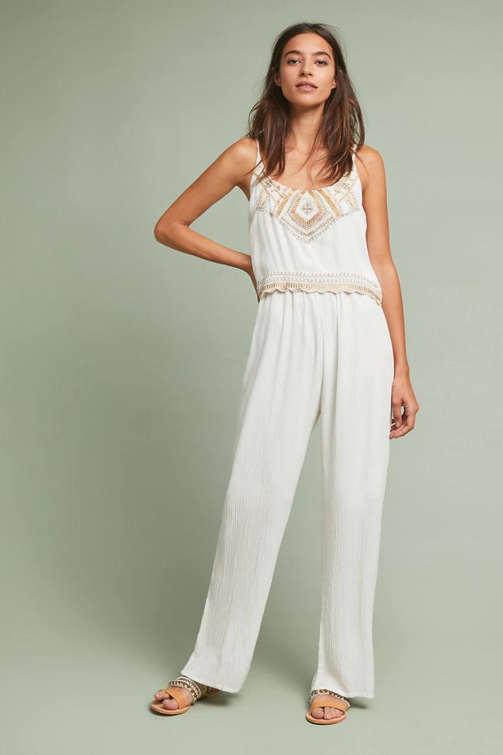 Raga Rosalie Beaded Cover-up Jumpsuit
