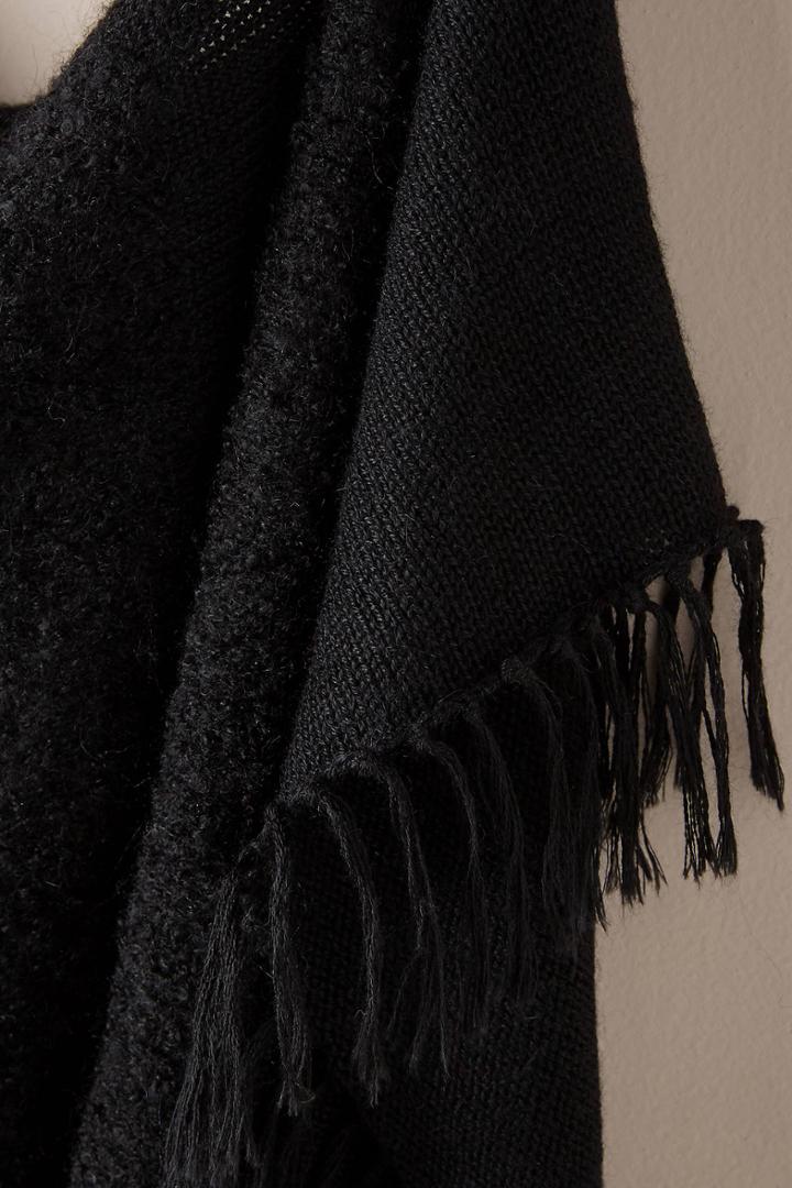Lamini Hudson Fringed Wool Scarf