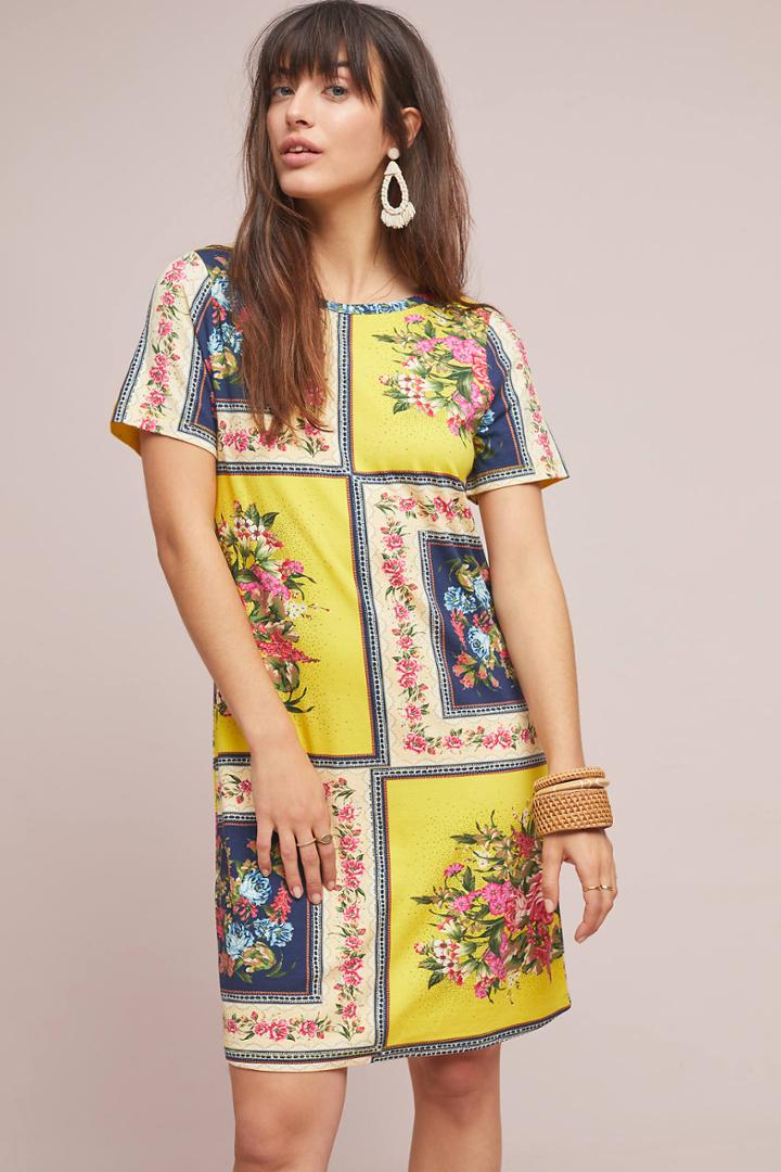 Farm Rio For Anthropologie Regal Floral Dress
