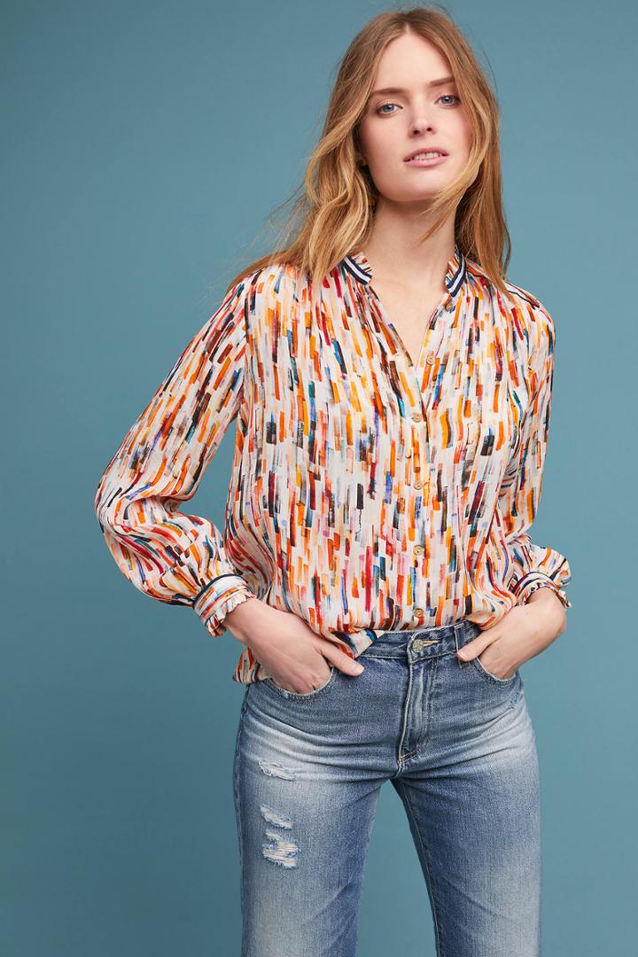 Rinku Dalamal Mavrica Buttondown