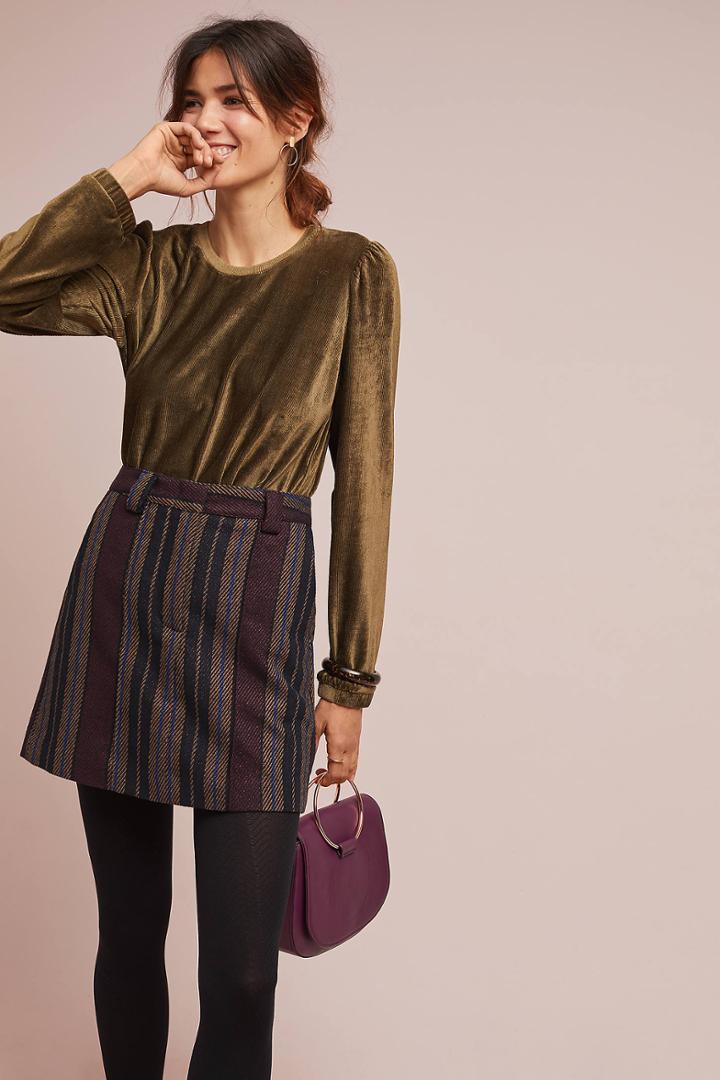 Ottod'ame Menswear Mini Skirt