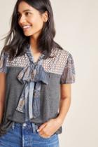 Tiny Joy Tie-neck Top