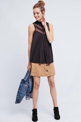Deletta Brenta Lace Tank