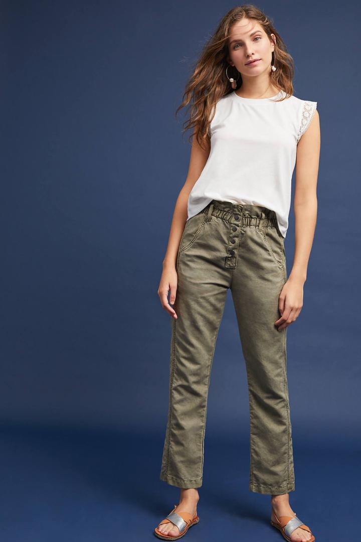 Current/elliott The Paperbag Fling Pants