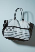 Momo Design Embroidered Denim Tote