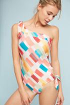 Allihop Printed Tie-shoulder One-piece