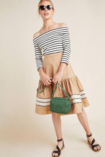 Am.it By Amit Aggarwal Lambeth Flounced Midi Skirt