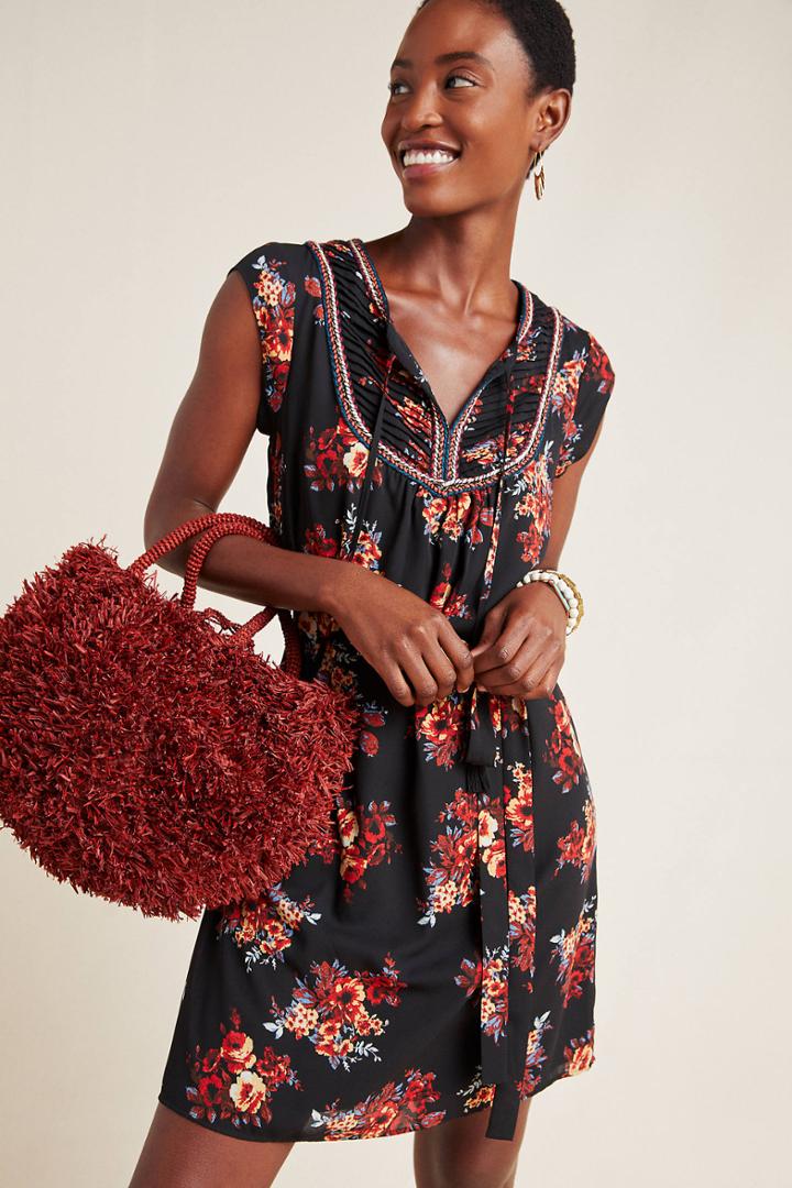 Daniel Rainn Corin Floral Mini Dress