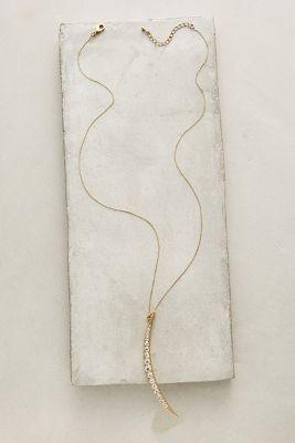 Anthropologie Zarina Moon Pendant