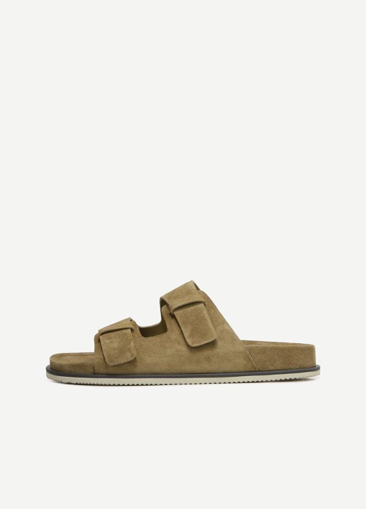 Vince Duke Velcro Suede Sandal