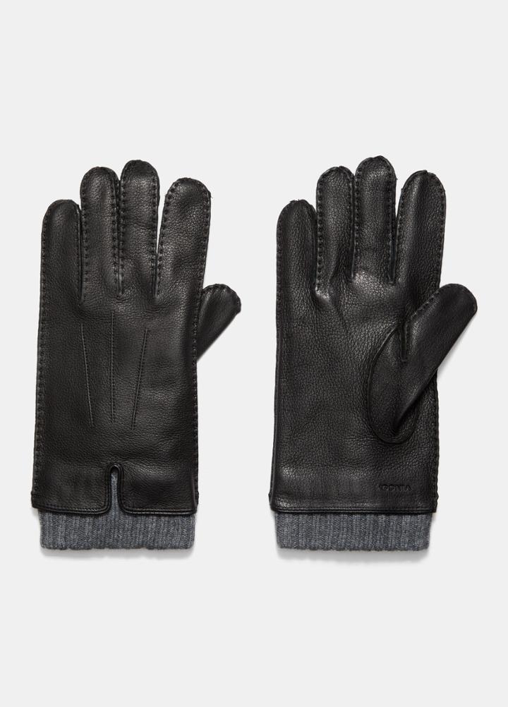 Vince Cashmere Lined Leather Glove