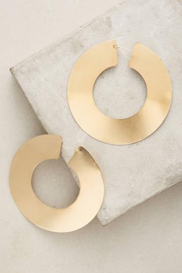 Lila Rice Mondo Hoop Earrings