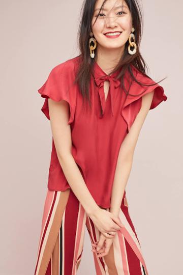 Dolan Left Coast Minette Silk Top