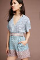 Conditions Apply Priscilla Printed Romper
