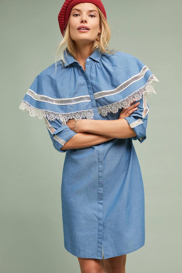 Gone With The West Western Chambray Dress