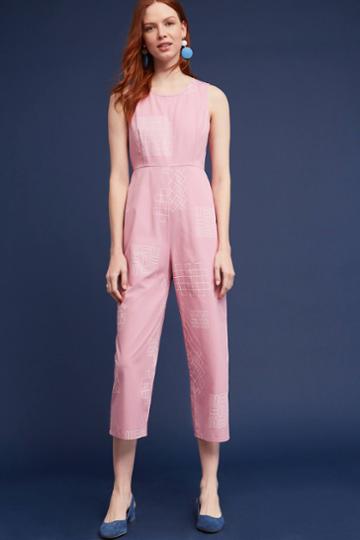Dusen Dusen Rose Tile Jumpsuit