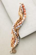 Anthropologie Twining Beads Bracelet