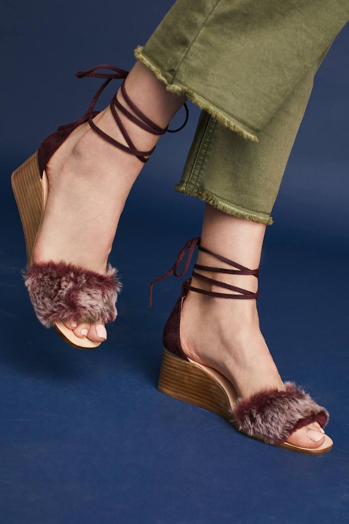 Jeffrey Campbell Loana Ankle-tie Wedges