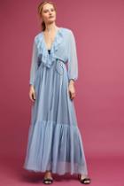 Korovilas Ruffled & Flounced Maxi Dress