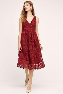 Hd In Paris Dentelle Midi Dress