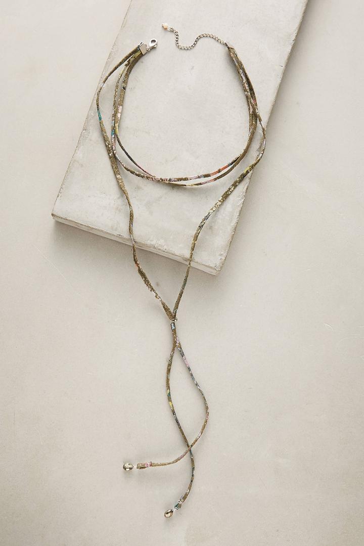 Ela By Ela Rae Layered Pyrite Choker Necklace