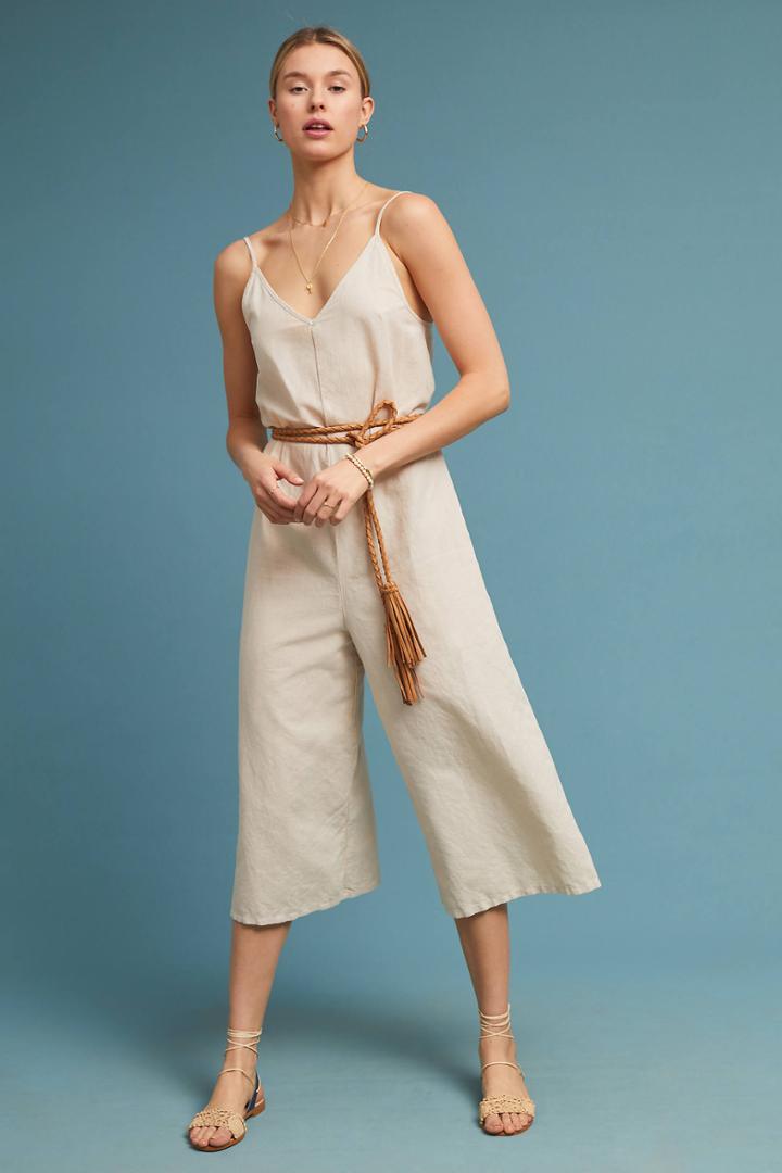 Lacausa Coyote Cropped Jumpsuit