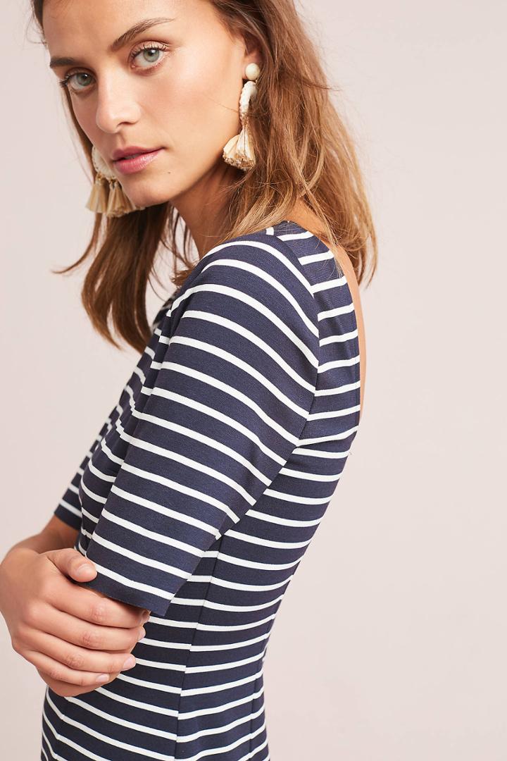 Three Dots Newport Striped