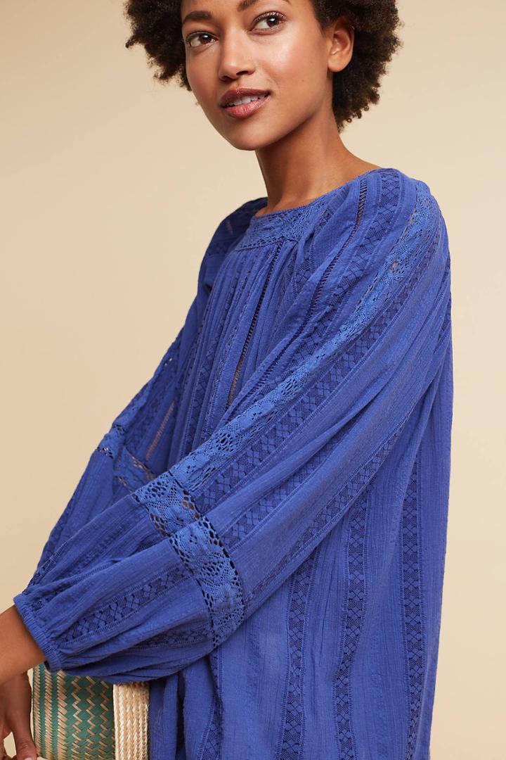 Ne Quittez Pas Addie Peasant Top