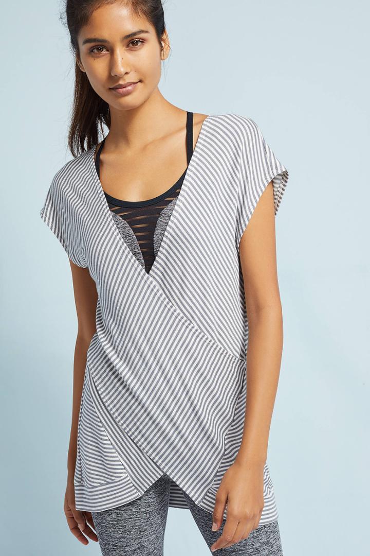 Nesh Nyc Criss-cross Tunic Top