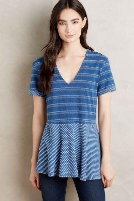 Lauren K Navin Peplum Top