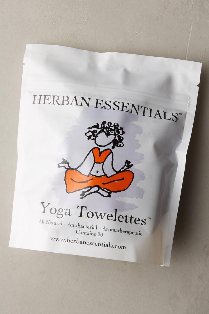 Herban Essentials Yoga Towelettes