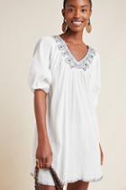 Velvet By Graham & Spencer Trista Embroidered Tunic Dress