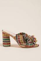 Anthropologie Loeffler Randall Penny Heeled Mules