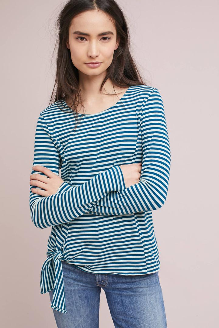 T.la Barela Tie-waist Top