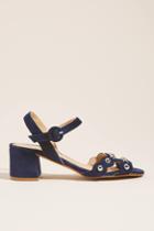 Anthropologie Mary Studded Heeled Sandals
