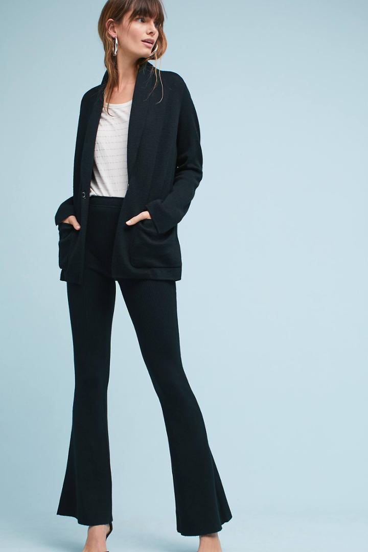 Anthropologie Sweater Flared Pants