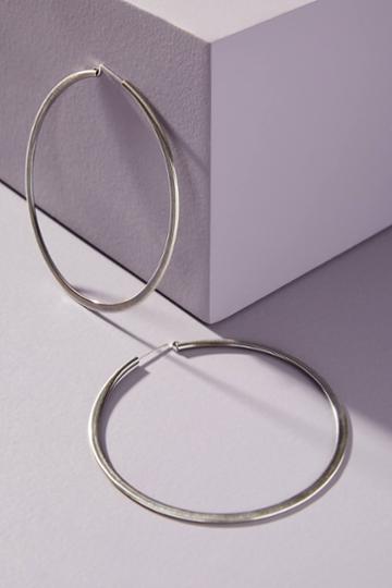 Lila Rice Simple Hoop Earrings