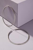 Lila Rice Simple Hoop Earrings