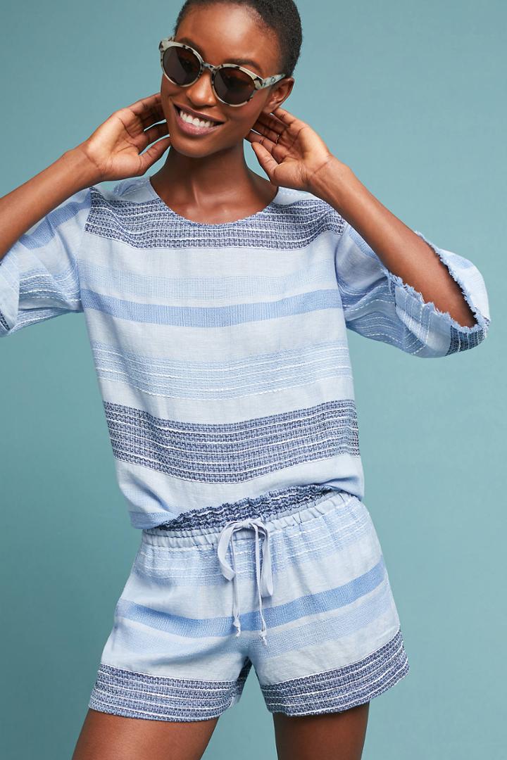 Cloth & Stone Striped Shorts