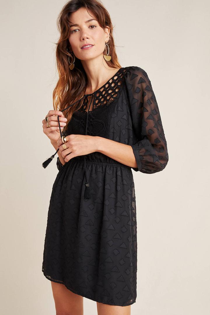 Daniel Rainn Heloise Lace Mini Dress