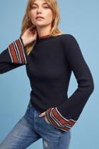 Moth Leigh Stripe-cuff Pullover