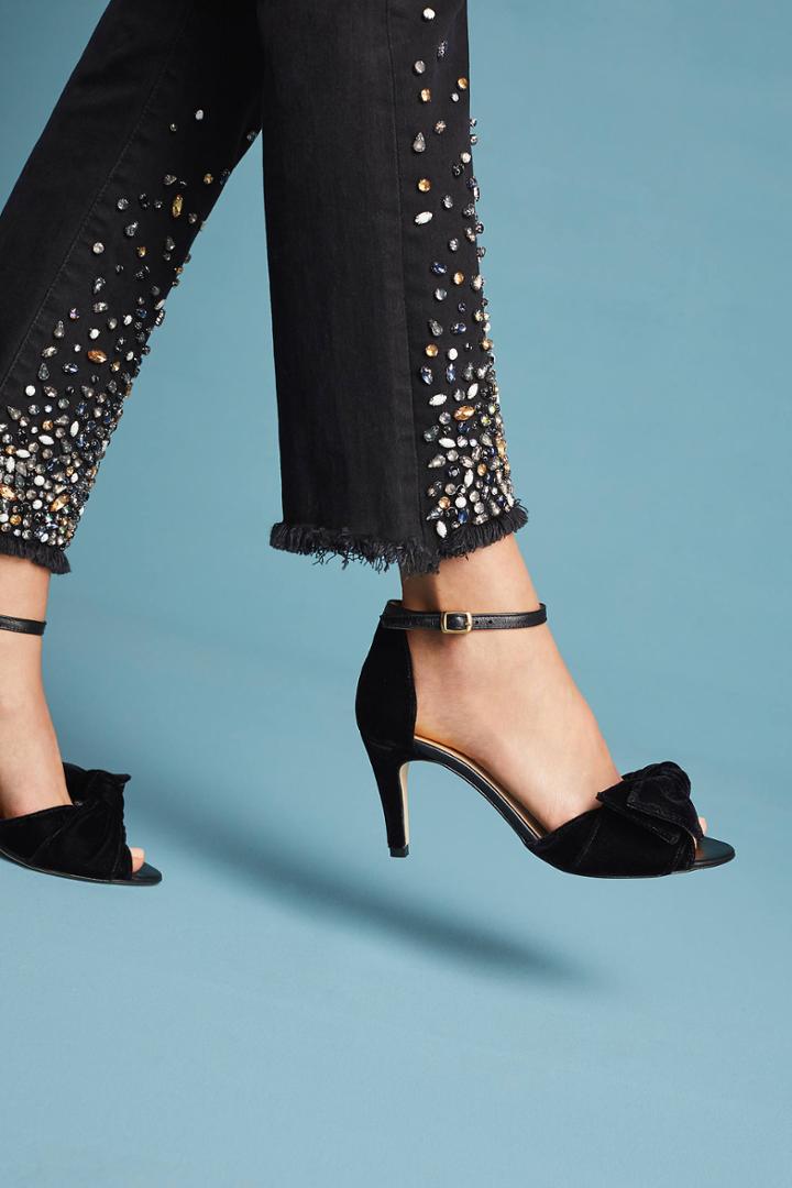 Anthropologie Knotted Heels