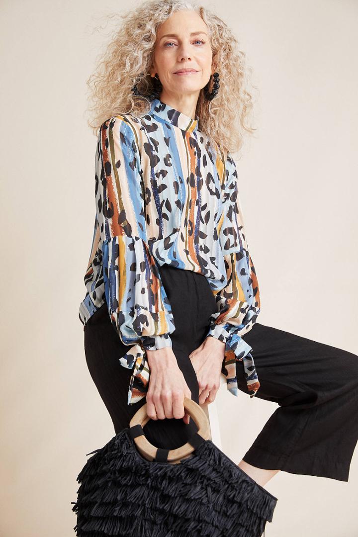 Hutch Melissa Leopard Blouse