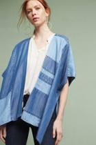 Cloth & Stone Denim Patchwork Kimono
