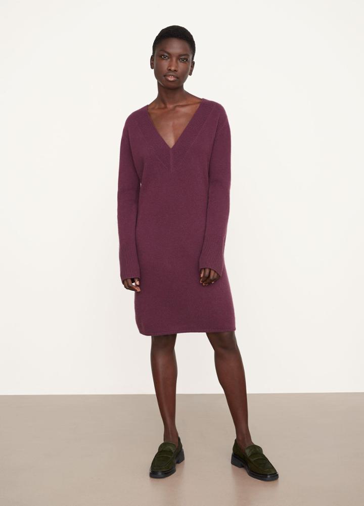 Vince V-neck Dress Sweater Dress
