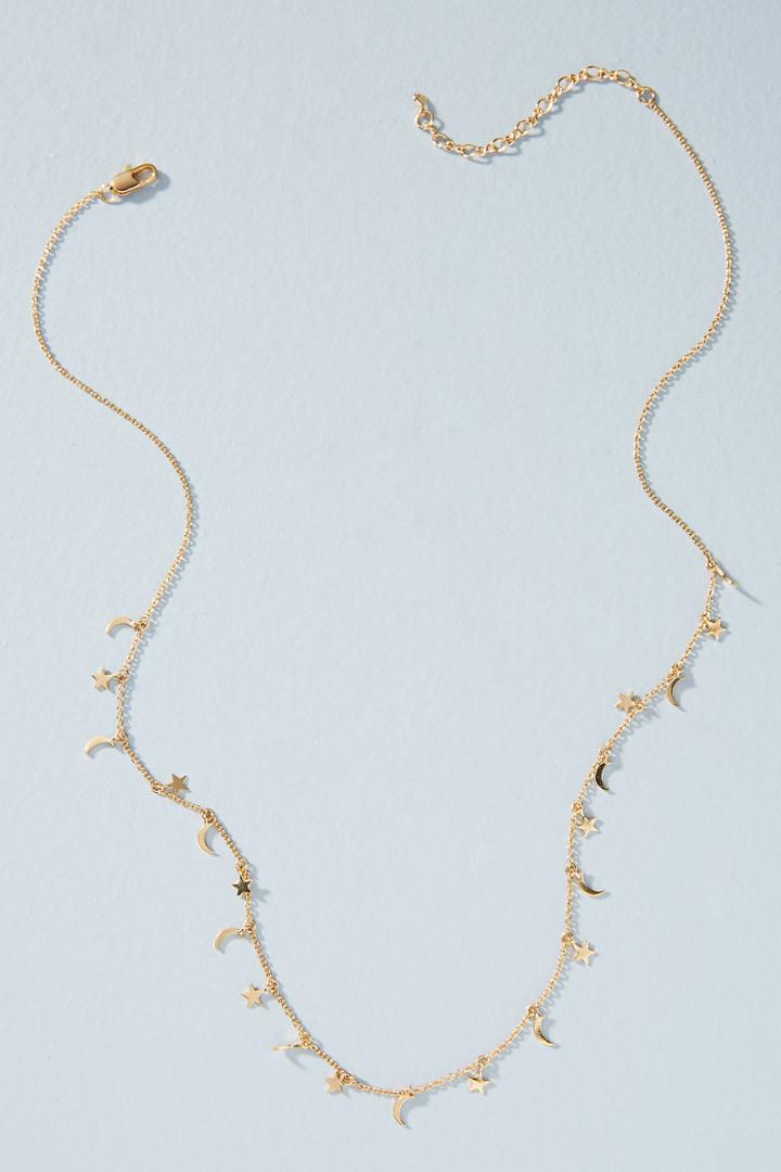 Anthropologie Celestial Charm Necklace