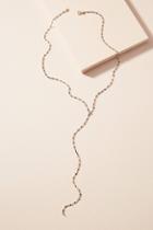 Cloverpost Twinkling Chain Lariat Necklace